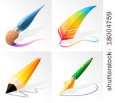 vector drawing and painting...