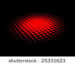 red dotted area