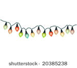 vector christmas lights