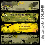 grunge military banners 2. to...