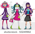 urban fashion girls  from...