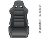 sports car seat   vector...