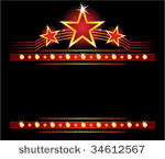 stars over copyspace