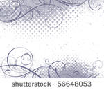 floral background  eps 10 ...