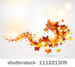 swirl of leaves
