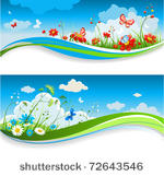 summer positive banners