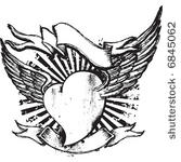 flying heart