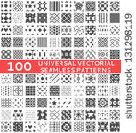 100 universal different vector...