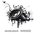 grunge party box in stereo