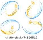 vector illustration of a set of ...
