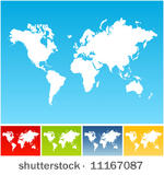 vector illustration of five...