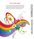 abstract background with...