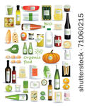 organic food set