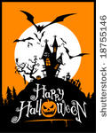 halloween vector illustration....