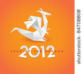 new year's eve greeting card