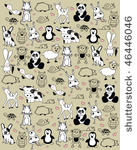 cute animals pattern