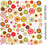 circles  colorful pattern