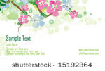floral business card
