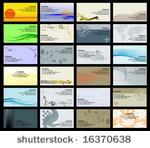 business card   vector...