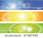 site headers   vector eps10.