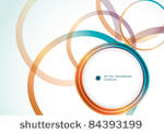 abstract ribbon background