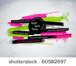 abstract vector graphic  banner ...