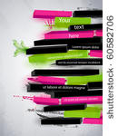 abstract vector graphic  banner ...