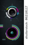 infographic music elements with ...