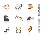 colorful vector logos
