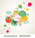 colorful background elements