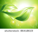 abstract green background with...