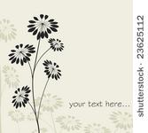 vector flower background...