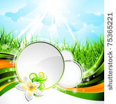vector background design on a...