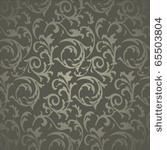 seamless wallpaper with floral...