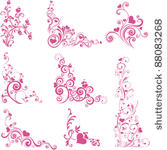 collection of design elements...