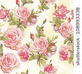beautiful seamless floral...