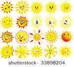 sun wearing sunglasses. ...