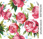 elegance seamless color peony...