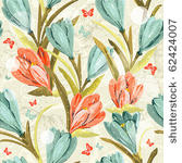 elegance seamless pattern with...