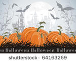 halloween pumpkin illustration...