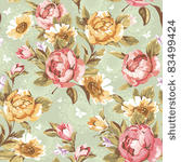 elegance seamless color peony...