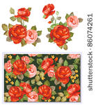 seamless pattern with peony on...