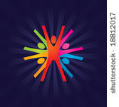 abstract colorful vector...