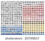 430 traffic signs collection