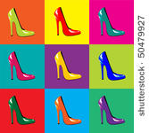 a vector illustration of bright ...