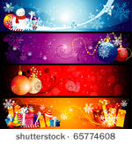 christmas banner vector