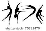 logo silhouettes of dancers and ...