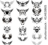 collection of vintage vector...