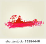 vector illustration of abstract ...
