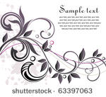 artistic flower background